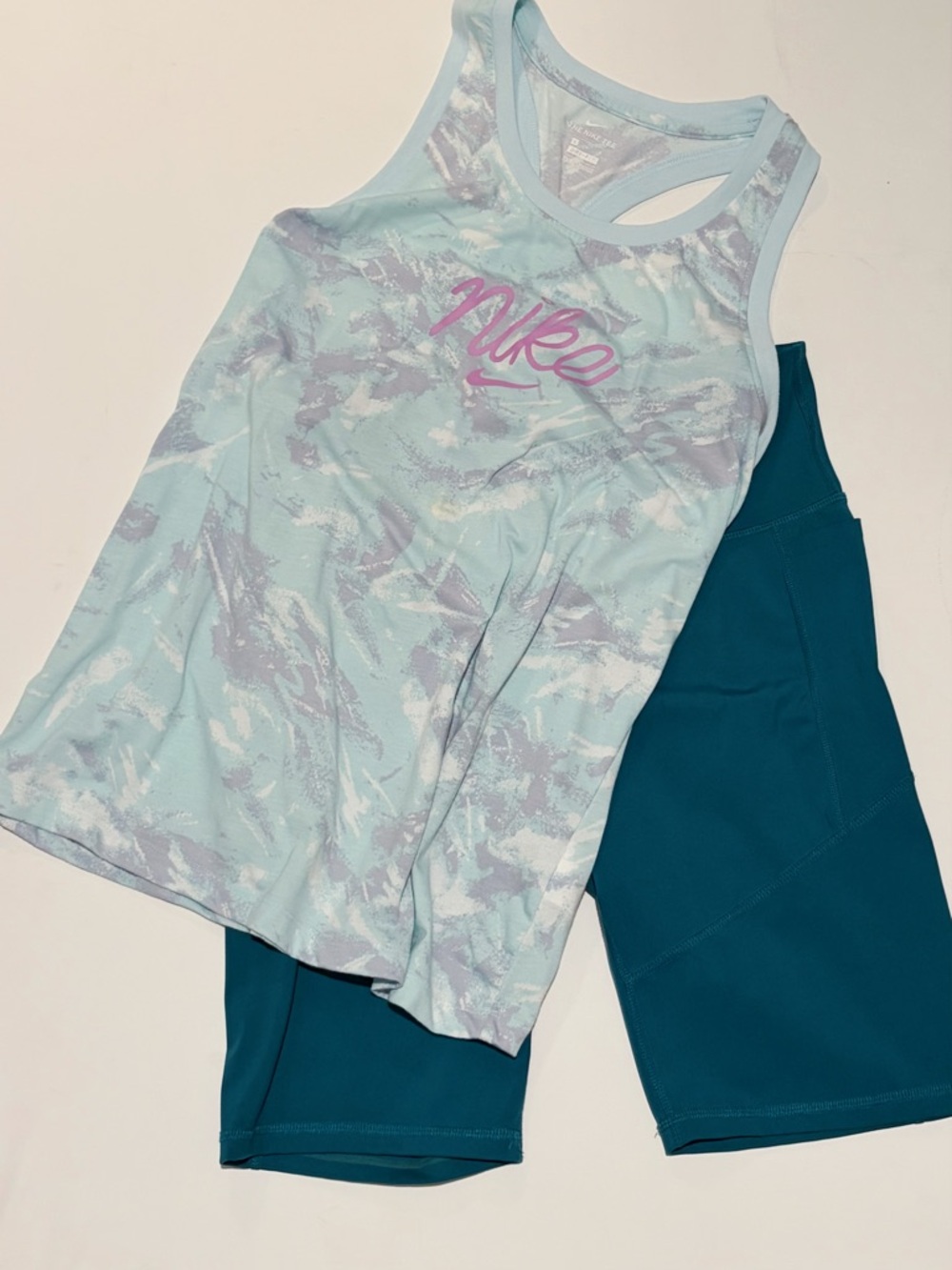 BOGO Set Nike Racerback Tank with Coordinating Xersion Bike Shorts